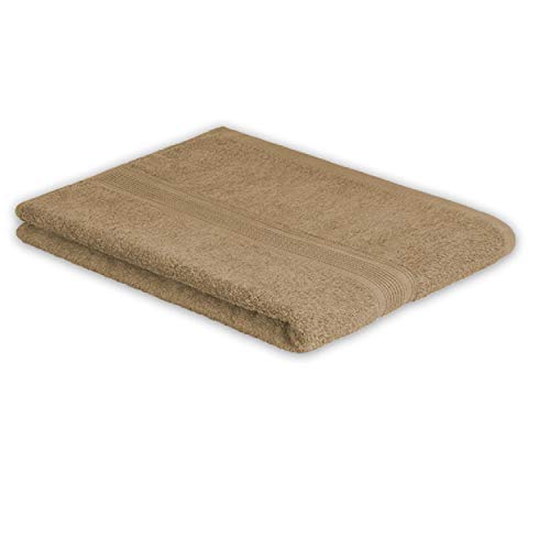 EXKLUSIV HEIMTEXTIL Frottier Handtücher Duschtuch 70 x 140 cm Sand 500 g von EXKLUSIV HEIMTEXTIL