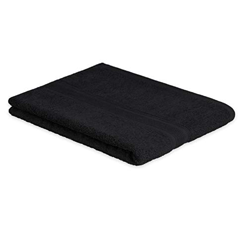 EXKLUSIV HEIMTEXTIL Frottier Handtücher Duschtuch 70 x 140 cm Schwarz 500 g von EXKLUSIV HEIMTEXTIL