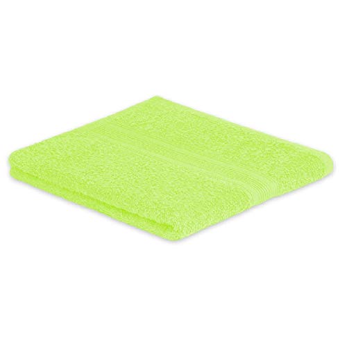 EXKLUSIV HEIMTEXTIL Frottier Handtücher Handtuch 50 x 100 cm Apfelgrün 500 g von EXKLUSIV HEIMTEXTIL