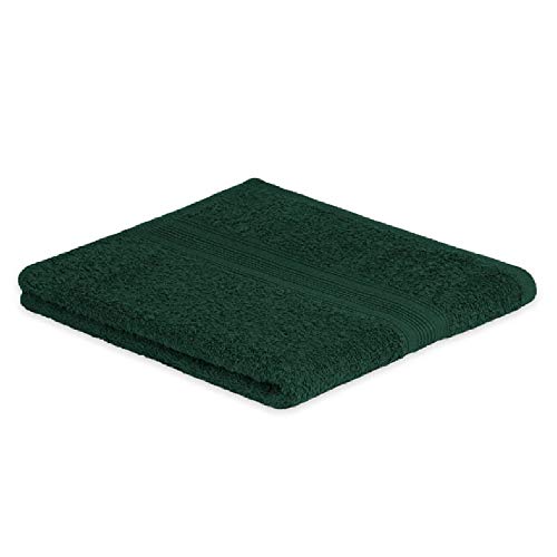 EXKLUSIV HEIMTEXTIL Frottier Handtücher Handtuch 50 x 100 cm Dunkelgrün 500 g von EXKLUSIV HEIMTEXTIL