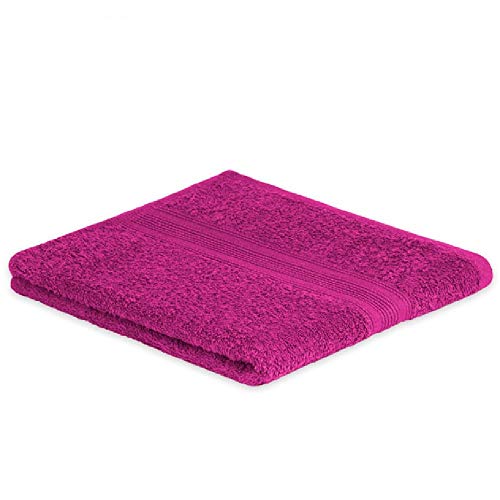 EXKLUSIV HEIMTEXTIL Frottier Handtücher Handtuch 50 x 100 cm Pink 500 g von EXKLUSIV HEIMTEXTIL