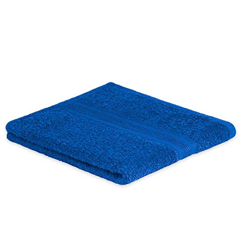 EXKLUSIV HEIMTEXTIL Frottier Handtücher Handtuch 50 x 100 cm Royalblau 500 g von EXKLUSIV HEIMTEXTIL