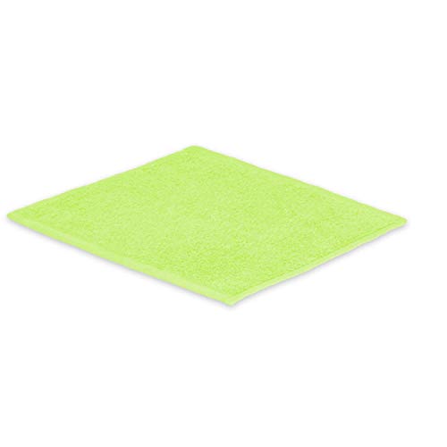 EXKLUSIV HEIMTEXTIL Frottier Handtücher Seiftuch 30 x 30 cm Apfelgrün 500 g von EXKLUSIV HEIMTEXTIL