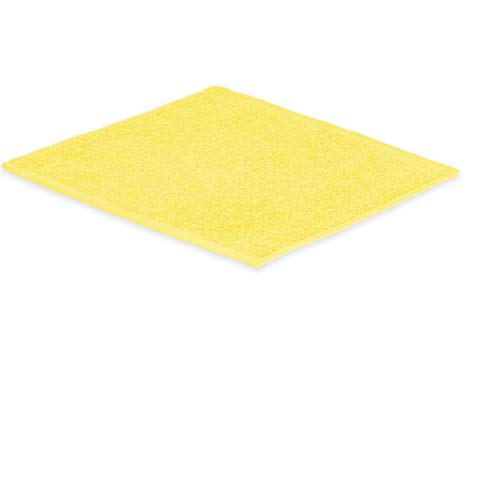 EXKLUSIV HEIMTEXTIL Frottier Handtücher Seiftuch 30 x 30 cm Gelb 500 g von EXKLUSIV HEIMTEXTIL