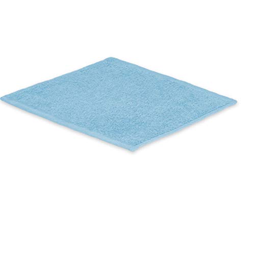 EXKLUSIV HEIMTEXTIL Frottier Handtücher Seiftuch 30 x 30 cm Hellblau 500 g von EXKLUSIV HEIMTEXTIL