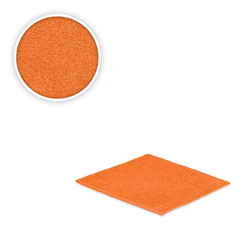 EXKLUSIV HEIMTEXTIL Handtuch Spar Set Baumwolle 500 g/m² Terrakotta 12 x Seiftuch 30 x 30 cm von EXKLUSIV HEIMTEXTIL