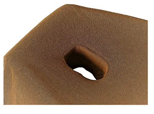EXKLUSIV HEIMTEXTIL Massageliege Frottee Spannbettlaken mit Nasenschlitz Marke 70-80 cm x190-200 cm Sand von EXKLUSIV HEIMTEXTIL