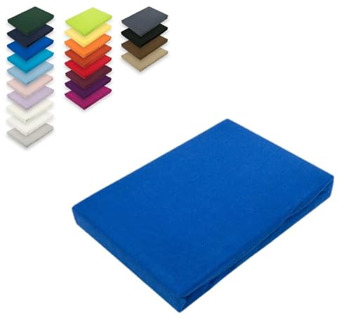 EXKLUSIV HEIMTEXTIL Microfaser Spannbettlaken Rundumgummizug 100% Polyester, 130 g/m², Steghöhe 30 cm, Öko - Tex Zertifiziert,140-160 x 200 cm + 30 cm Royalblau EXKLUSIV HEIMTEXTIL Microfaser Spannbettlaken Rundumgummizug 100% Polyester, 130 g/m², Steghöhe 30 cm, Öko - Tex Zertifiziert,140-160 x 200 cm + 30 cm Royalblau von EXKLUSIV HEIMTEXTIL