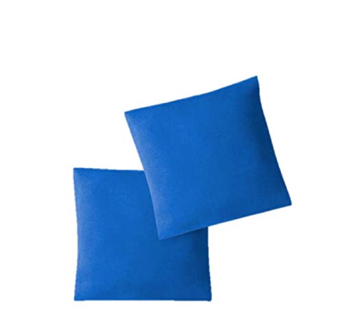 EXKLUSIV HEIMTEXTIL Renforce Kissenbezug Kissenhülle Doppelpack mit Reißverschluss 3 Größen 115g/qm Royalblau 80 x 80 cm von EXKLUSIV HEIMTEXTIL