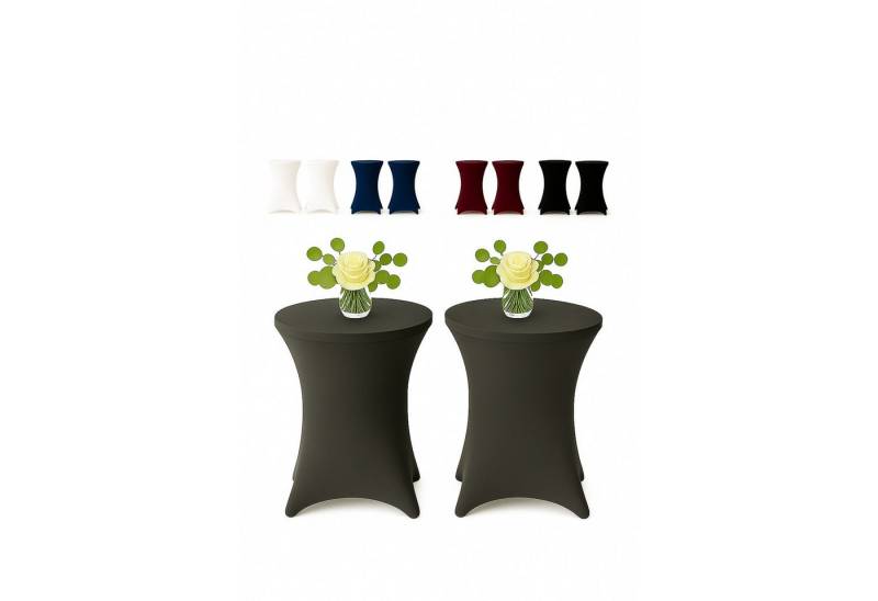 EXKLUSIV HEIMTEXTIL Stehtischhusse, Material: 90 % Polyester 10% Elasthan, ca. 140 g/m² EXKLUSIV HEIMTEXTIL Stehtischhusse, Material: 90 % Polyester 10% Elasthan, ca. 140 g/m² von EXKLUSIV HEIMTEXTIL