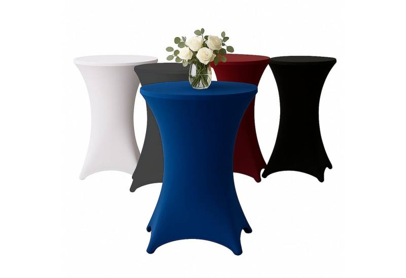 EXKLUSIV HEIMTEXTIL Stehtischhusse, Material: 90 % Polyester 10% Elasthan, ca. 140 g/m² EXKLUSIV HEIMTEXTIL Stehtischhusse, Material: 90 % Polyester 10% Elasthan, ca. 140 g/m² von EXKLUSIV HEIMTEXTIL