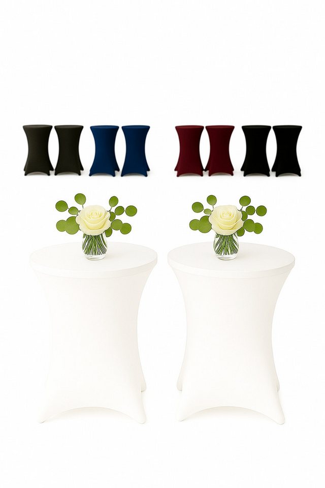 EXKLUSIV HEIMTEXTIL Stehtischhusse, Material: 90 % Polyester 10% Elasthan, ca. 140 g/m² EXKLUSIV HEIMTEXTIL Stehtischhusse, Material: 90 % Polyester 10% Elasthan, ca. 140 g/m² von EXKLUSIV HEIMTEXTIL