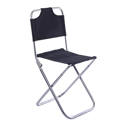 EXKURPOO Angelhocker Klappbarer Campingstuhl, Tragbarer Campingstuhl, Wanderstuhl, Klappbarer Outdoor-Stuhl, Faltbarer Campinghocker, Klappbarer Angelstuhl von EXKURPOO