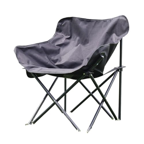 EXKURPOO Angelhocker Outdoor Mond Stuhl Tragbare Angeln Sitz Kunst Skizzieren Rückenlehne Klapp Hocker Camping Stall Strand Stuhl Garten Schreibtisch(C) von EXKURPOO