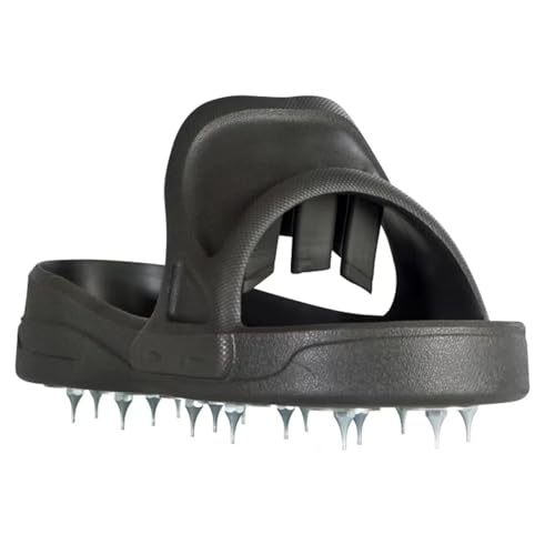 EXKURPOO Rasenlüftungsschuhe Flexible Spike-Schuhe for Epoxid-Bodenbeschichtungen, Überzüge, Abdeckungsinstallation und selbstnivellierende Böden(L 32cm) von EXKURPOO