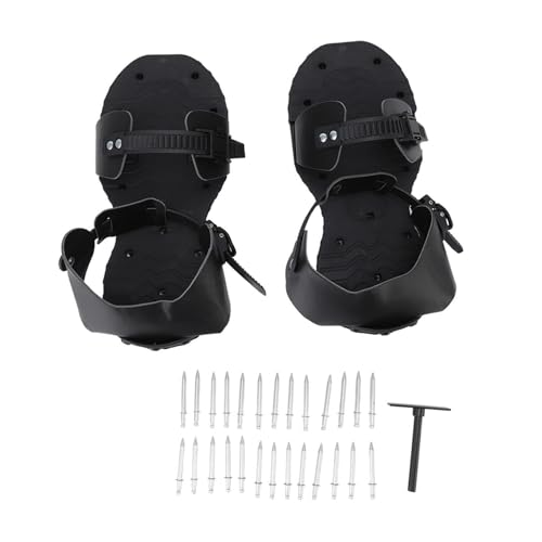 EXKURPOO Rasenlüftungsschuhe Spike-Schuhe for Rasenbelüfter im Garten – Revitalisieren Sie das Gras mit PU-Sandalen for EIN effektives Belüftungswerkzeug von EXKURPOO