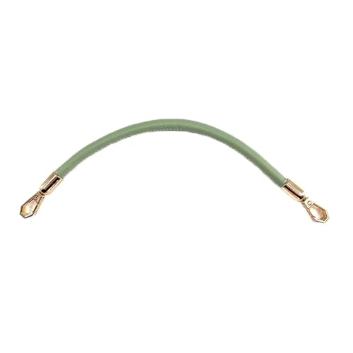 EXKURPOO Taschenkette 40CM Pu Leather Bag Belt Gold Chain Buckle Handle Handbag Strap Lady Handles Shoulder Straps Replacement DIY Accessories(Green 2) von EXKURPOO