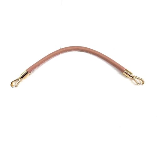 EXKURPOO Taschenkette 40CM Pu Leather Bag Belt Gold Chain Buckle Handle Handbag Strap Lady Handles Shoulder Straps Replacement DIY Accessories(Pink) von EXKURPOO