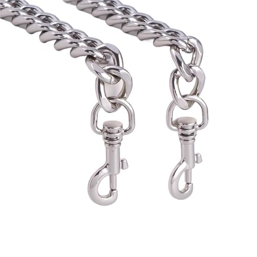 EXKURPOO Taschenkette Metal Aluminum Bag Chain Strap Handle Shoulder Handbag DIY Replacement Chains Parts Accessories(Silver,15cm) von EXKURPOO