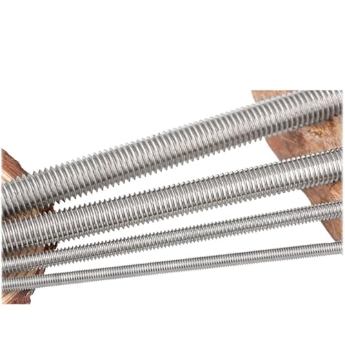 Gewindestange 1-20 Stück Edelstahl-Vollgewindeschraube DIN975 M8M10M12 * L Zahnstange Doppelkopfschraube Durchgangsdraht Kopfschrauben(65mm,M14 (1PCS)) von EXKURPOO