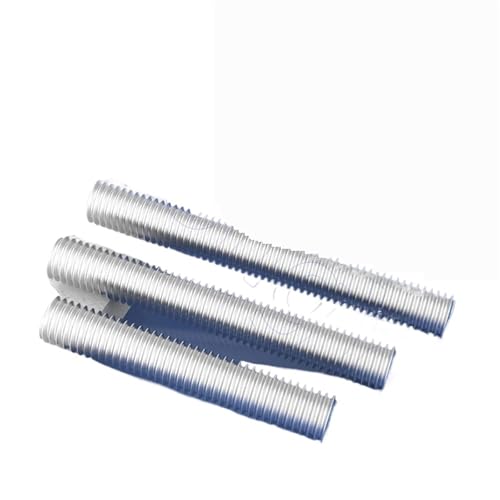 Gewindestange Aluminium-Gewindestange, Vollgewindestange, Vollbolzen(M6 x 25mm (2Pcs)) von EXKURPOO