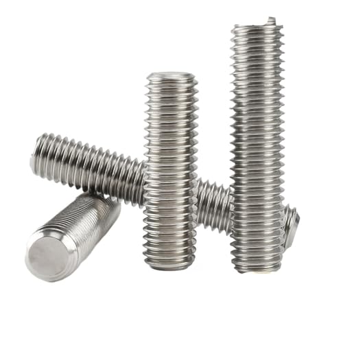 Gewindestange Vollgewindestange 304 Edelstahl Bolzenlänge Vollmetrische Kopfschrauben Gewindebolzenstangen Schrauben(150mm (3pcs),M3) von EXKURPOO