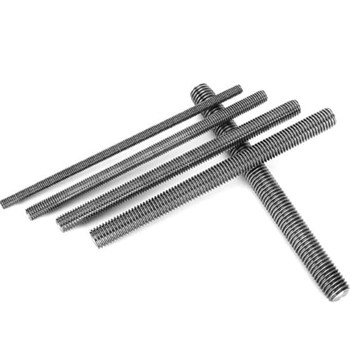 Gewindestange Vollgewindestange Reintitan Bolzenstange Beschlag Metrisch(1pc,M8x25mm) von EXKURPOO