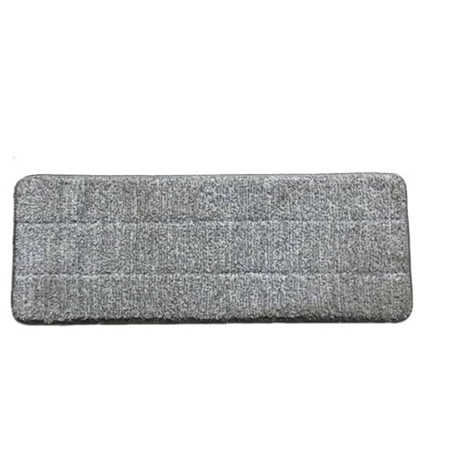 Wischmopp Bezug 1/3/5 Stück Mikrofaser-Mopp-Pads, Flache Ersatzköpfe For Nass-/Trockenmopp, Waschbar, Wiederverwendbar, Nachfüllpackungen, Bodenreinigungs- Und Scheuertuch(1pcs) von EXKURPOO
