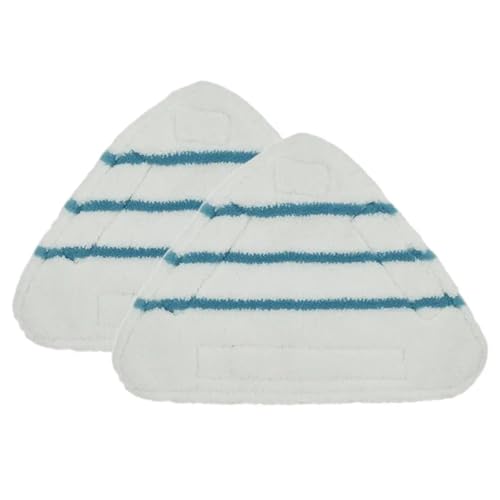 Wischmopp Bezug 2 Stück Steam Mop Ersatzpads Dreieck Waschbares Tuch Reinigung Boden Mikrofaser Kopf Pad Armaturen Wischmopp Bezug 2 Stück Steam Mop Ersatzpads Dreieck Waschbares Tuch Reinigung Boden Mikrofaser Kopf Pad Armaturen von EXKURPOO