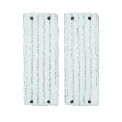 Wischmopp Bezug 2PCS Ersatz Wet & Dry Flache Mopp Tuch Mikrofaser Pad Zubehör for Wischmopp Bezug 2PCS Ersatz Wet & Dry Flache Mopp Tuch Mikrofaser Pad Zubehör for von EXKURPOO