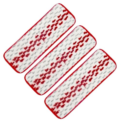 Wischmopp Bezug 3Pcs Flache Mopp Minen Köpfe Weiche Super Saugfähigen Tuch Ersatz For Wischmopp Bezug 3Pcs Flache Mopp Minen Köpfe Weiche Super Saugfähigen Tuch Ersatz For von EXKURPOO