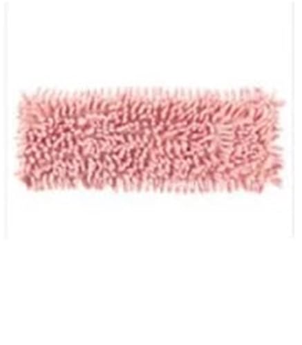 Wischmopp Bezug 40 * 10cm Rechteck Hause Reinigung Pad Chenille Haushalt Staub Mopp Kopf Ersatz Einfach Ersetzen Mops(Pink) von EXKURPOO