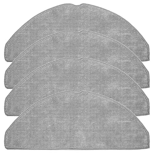 Wischmopp Bezug 4er-Pack Mopptücher Ersatzteil For Staubsauger, Mikrofaser-Mopppad, Waschbare, Zubehör Wischmopp Bezug 4er-Pack Mopptücher Ersatzteil For Staubsauger, Mikrofaser-Mopppad, Waschbare, Zubehör von EXKURPOO