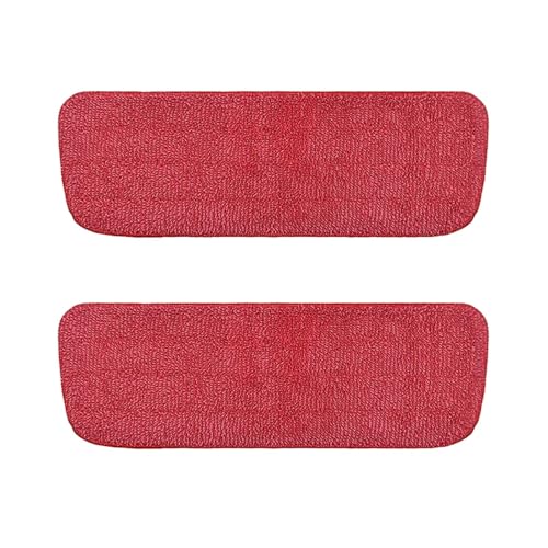 Wischmopp Bezug Ersatz-Reinigungswerkzeuge For Den Haushalt, Sprühmopp-Pads, Mikrofaser-Moppkopf For Nass- Und Trockenmopp-Pads, Waschbares Bodenwischtuch(2 pcs) von EXKURPOO