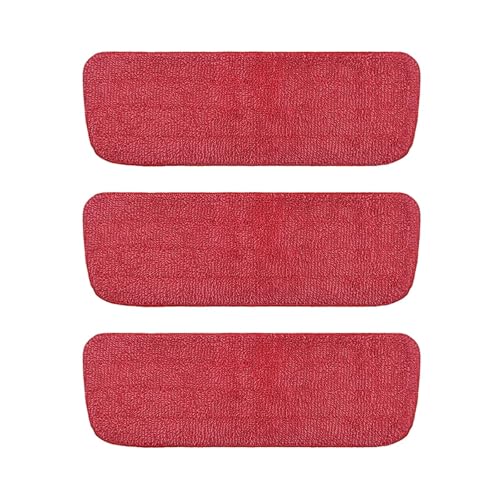 Wischmopp Bezug Ersatz-Reinigungswerkzeuge For Den Haushalt, Sprühmopp-Pads, Mikrofaser-Moppkopf For Nass- Und Trockenmopp-Pads, Waschbares Bodenwischtuch(3 pcs) von EXKURPOO
