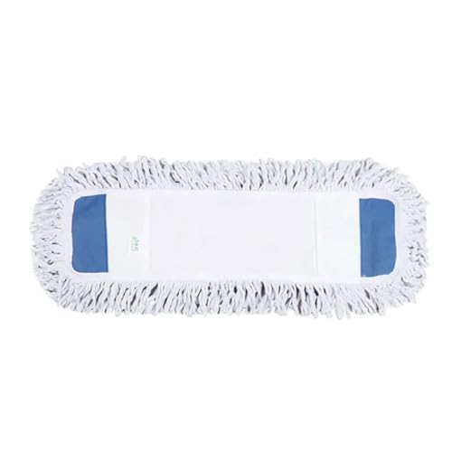 Wischmopp Bezug Großer Moppkopf 65x25 cm, Reinigungstuch for Ersetzen des Bodens, Zubehör for Haushaltsreinigungsmopps(Blue) von EXKURPOO