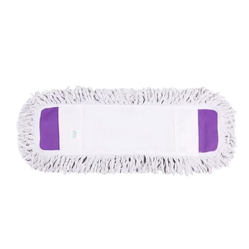 Wischmopp Bezug Großer Moppkopf 65x25 cm, Reinigungstuch for Ersetzen des Bodens, Zubehör for Haushaltsreinigungsmopps(Purple) von EXKURPOO