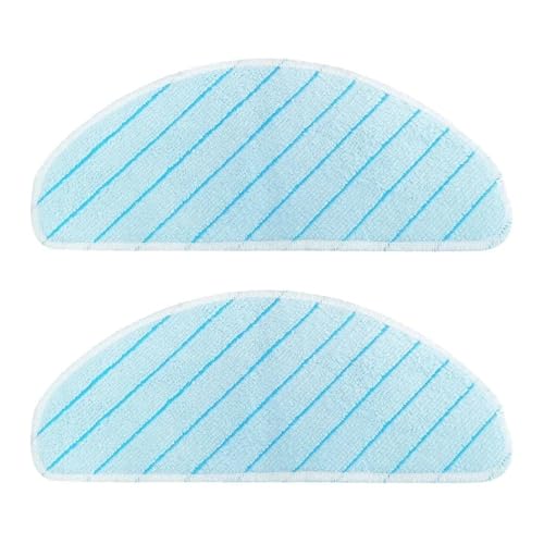 Wischmopp Bezug Mikrofaser-Mopp-Pad-Tücher (2er-Pack) for Staubsauger-Ersatzteile, Ersatzzubehör von EXKURPOO