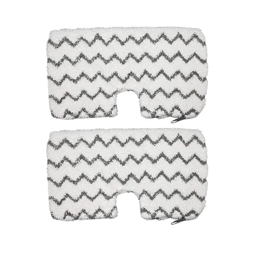 Wischmopp Bezug Steam Mop Pads Waschbar Mikrofaser Tuch Reinigung Ersatz(2 pcs) von EXKURPOO