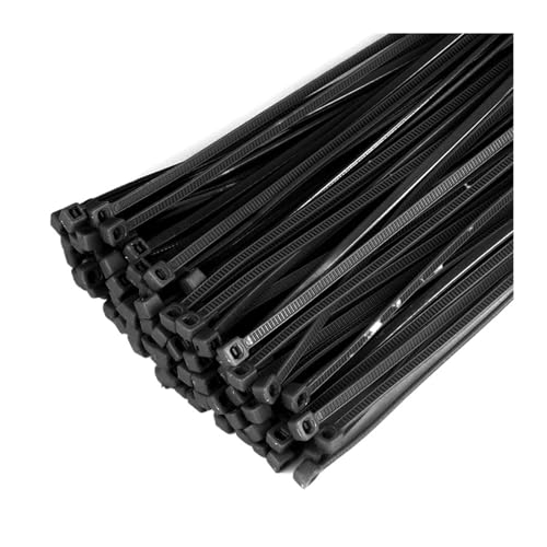 kabelbinder Kunststoff Nylon Kabelbinder Selbstsichernde Schnur Riemen Einstellbare Befestigungs Schleife Home Office Draht Zip Garten(Blue,400Pcs) von EXKURPOO