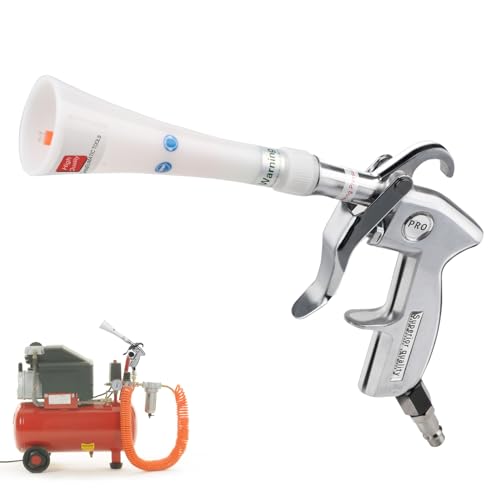 EXLECO Druckluft Reinigungspistole Trocken Ausblaspistole für Kompressor 6-9 Bar Druckluftpistolen Sprühen Hochdruck Luftpistole Sprühpistole Druckluft Reiniger Blow Gun ohne Behälter Auto Reinigen EXLECO Druckluft Reinigungspistole Trocken Ausblaspistole für Kompressor 6-9 Bar Druckluftpistolen Sprühen Hochdruck Luftpistole Sprühpistole Druckluft Reiniger Blow Gun ohne Behälter Auto Reinigen von EXLECO