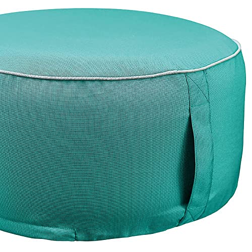 EXNER Outdoor Sitzpouf 55 cm x 25 cm Fb. Petrol von EXNER