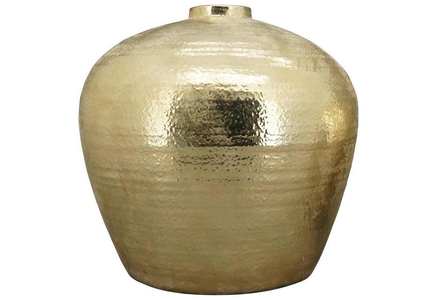 Exner GmbH Garten- & Wohnaccessoires Dekovase Vase Aurum - gold - Stoneware - 39x39x38 cm von Exner GmbH Garten- & Wohnaccessoires