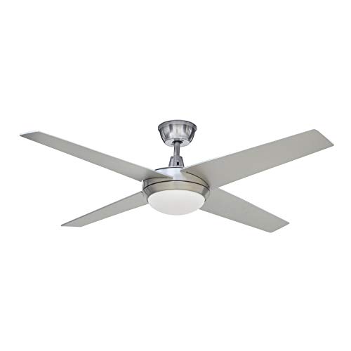 EXO lighting- deckenventilator mit beleuchtung und fernbedienung - MARINADA - ventilator decke - Ø132cm - ceiling fan with light - IP20 innen - deckenventilator leise Ideal für Schlafzimmer von EXO lighting