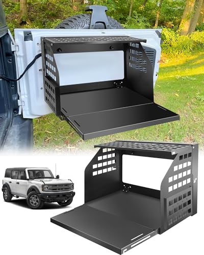 EXODIOS Heckklappentisch und MOLLE-Panel für Heckklappe, kompatibel mit Ford Bronco 2021 2022 2023 2024 2025 2/4 Tür EXODIOS Heckklappentisch und MOLLE-Panel für Heckklappe, kompatibel mit Ford Bronco 2021 2022 2023 2024 2025 2/4 Tür von EXODIOS