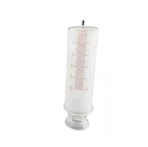 1 Stück 1000 ml große Glasspritze – Manueller Glas-Infuser mit Kaliberoptionen for Probenahme und Injektion(Ruhr Locks Caliber) von EXOTUF