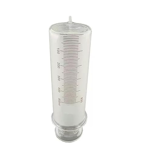 1 Stück 1000 ml große Glasspritze – Manueller Glas-Infuser mit Kaliberoptionen for Probenahme und Injektion(Small Glass Caliber) von EXOTUF