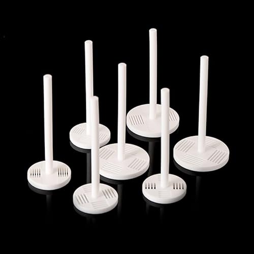 1 Stück PTFE-Reinigungskorb for ITO/FTO-leitfähiges Glas und Siliziumchips – PTFE-Rahmen for Präzisionsreinigung(D80W1.5L26mm) von EXOTUF