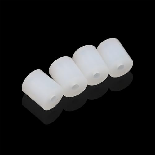 16 mm Silikon-Nivelliersäulen for 3D-Drucker – 4er-Pack feste Abstandshalter und Puffer for das Heizbett von EXOTUF
