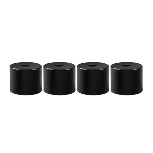 20 Stück Hochtemperatur-Silikon-Bettabstandshalter for 3D-Drucker – solide Nivelliersäulen 12–26 mm(Black,12mm) von EXOTUF
